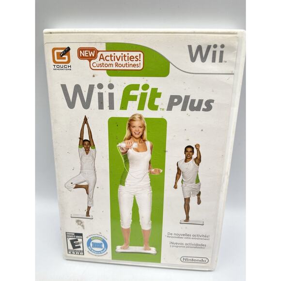 Wii Fit Plus (Nintendo Wii, 2009) Game - Complete With Manual - Picture 1 of 6